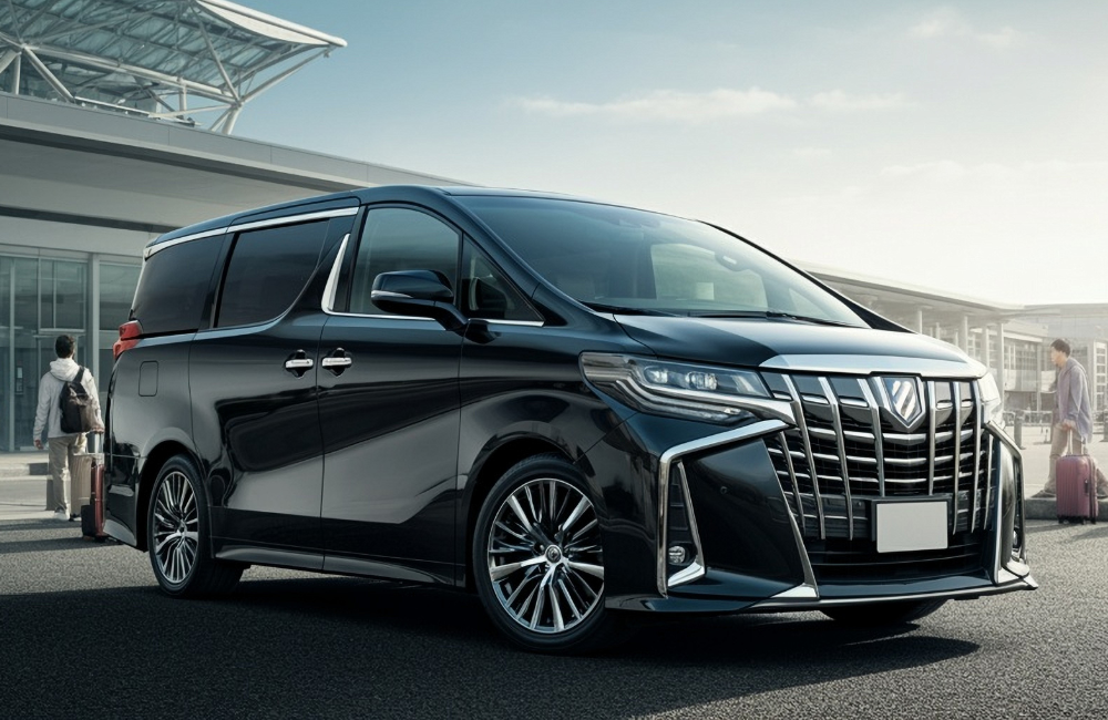 รถไฮบริด Toyota Alphard HEV